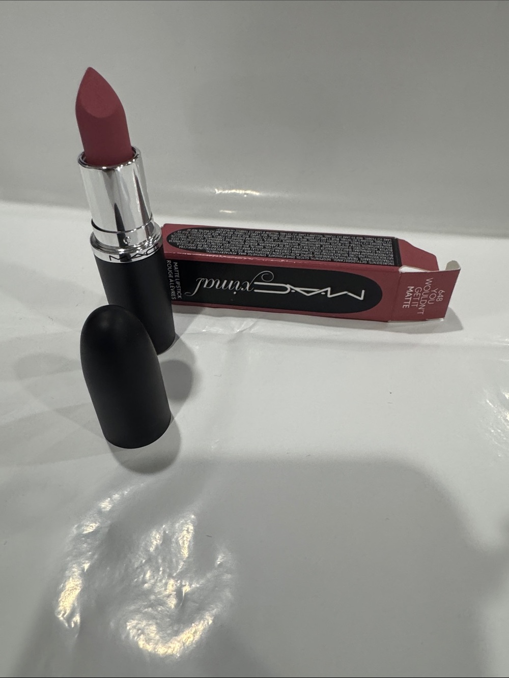 MAC Cosmetics Velvet Matte Lipstick - Dusty Rose Mauve
